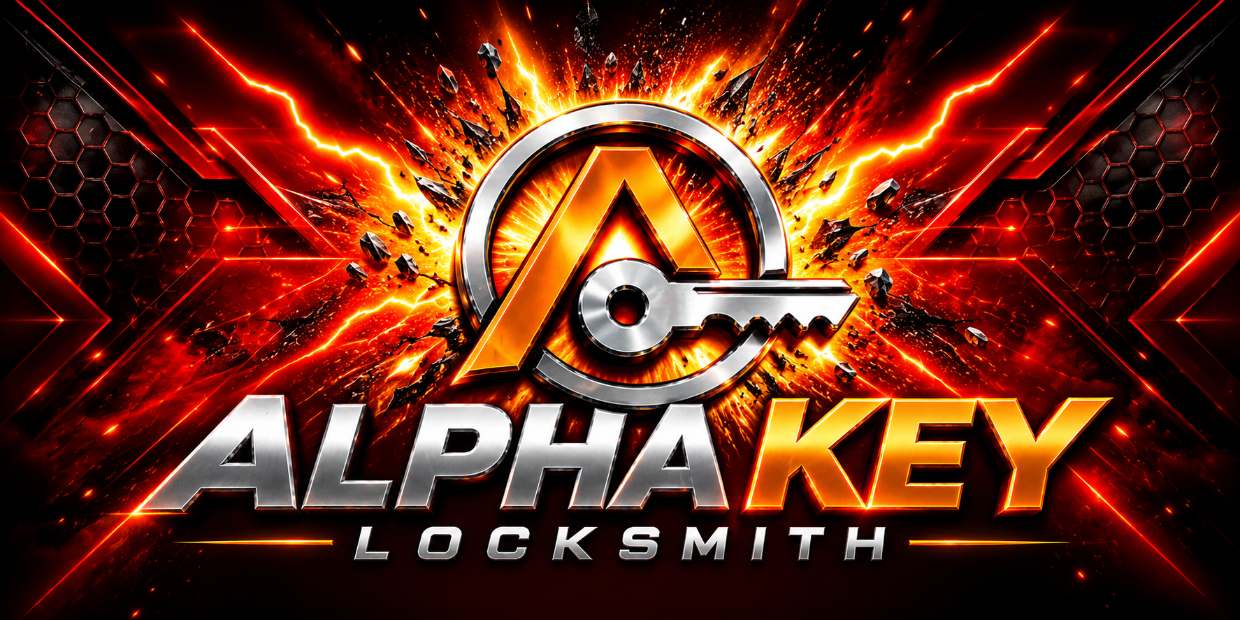 Alpha Key Locksmith logo
